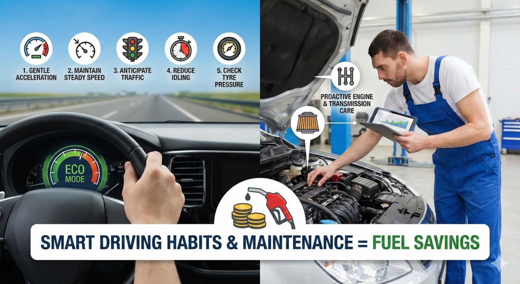 5 Simple Driving Habits That Save You Money on Petrol