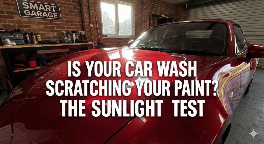 Is Your Car Wash Scratching Your Paint? The Sunlight Test