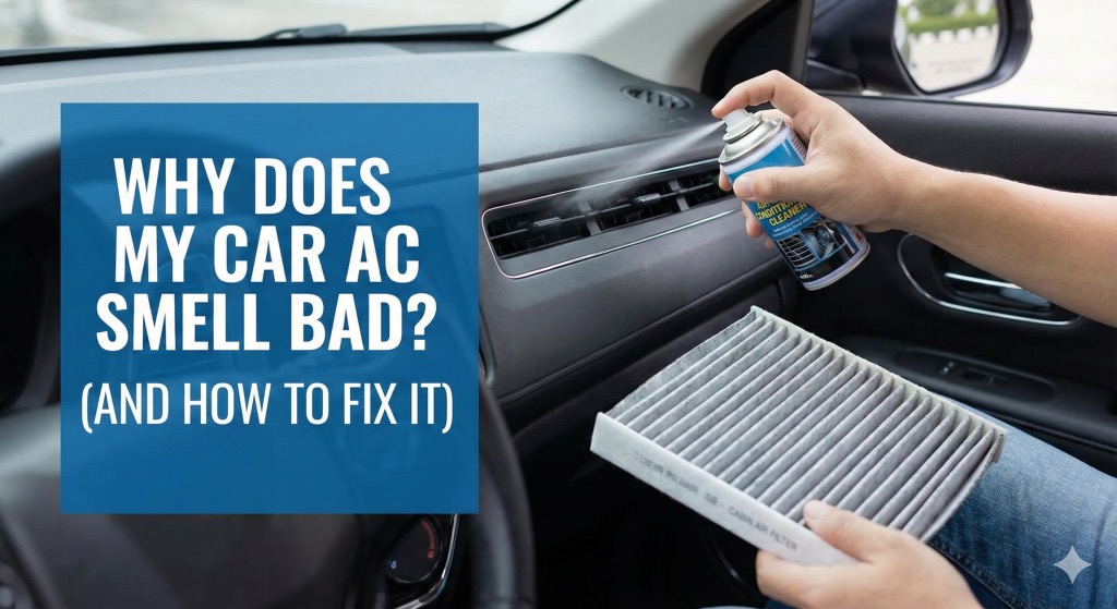 Why Does My Car AC Smell Bad? (And How to Fix It)