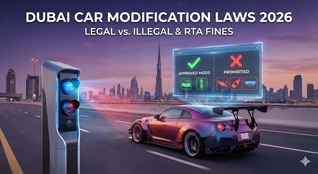 Is Your Car Legal? Dubai’s 2026 Modification Rules and New RTA Fines Explained