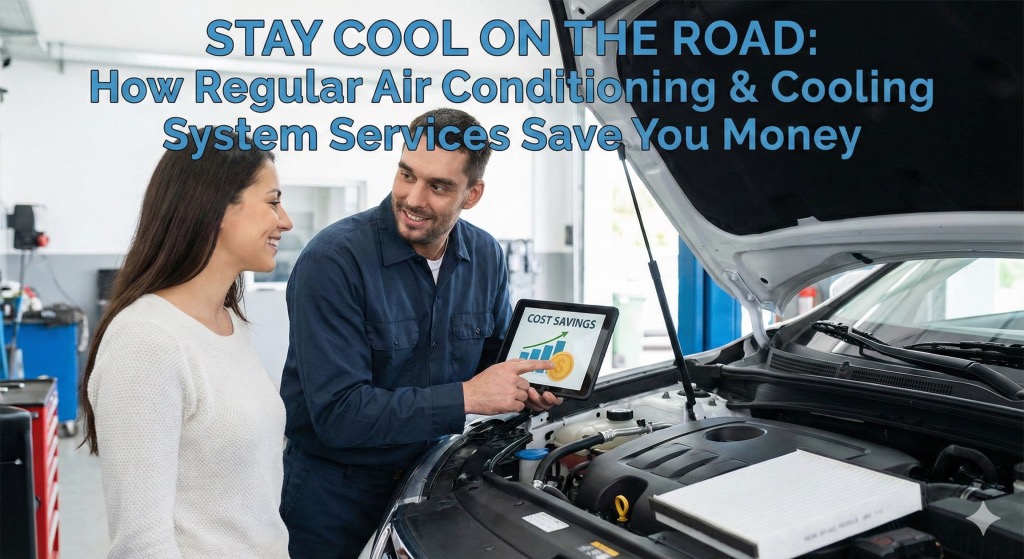 Stay Cool on the Road: How Regular Air Conditioning & Cooling System Services Save You Money