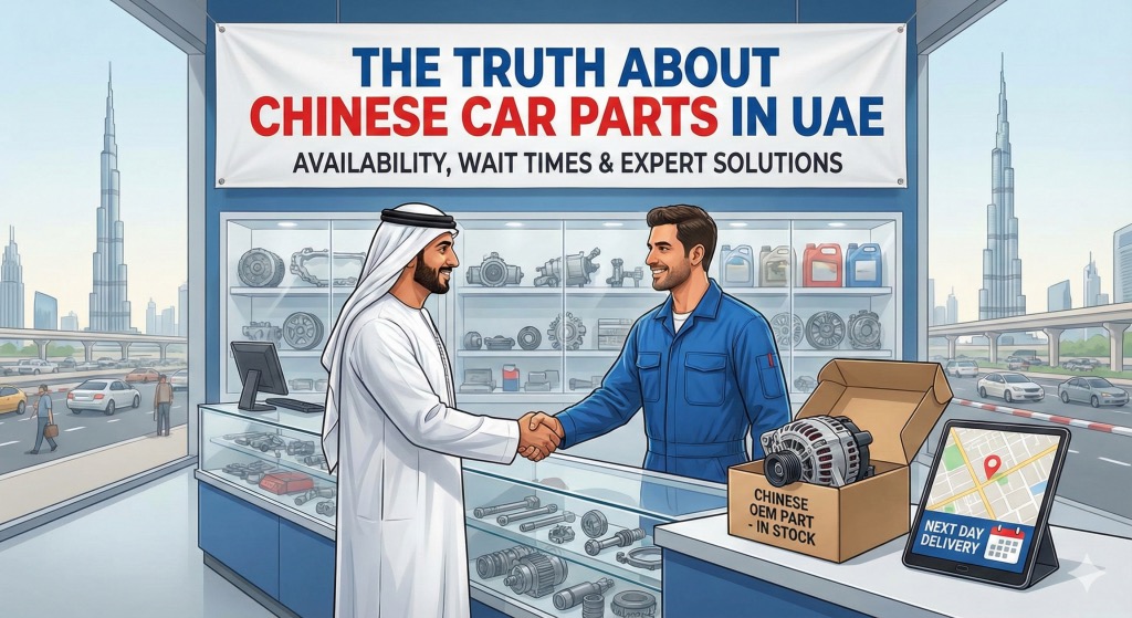 The Truth About Chinese Car Parts in UAE: Availability, Wait Times & Expert Solutions