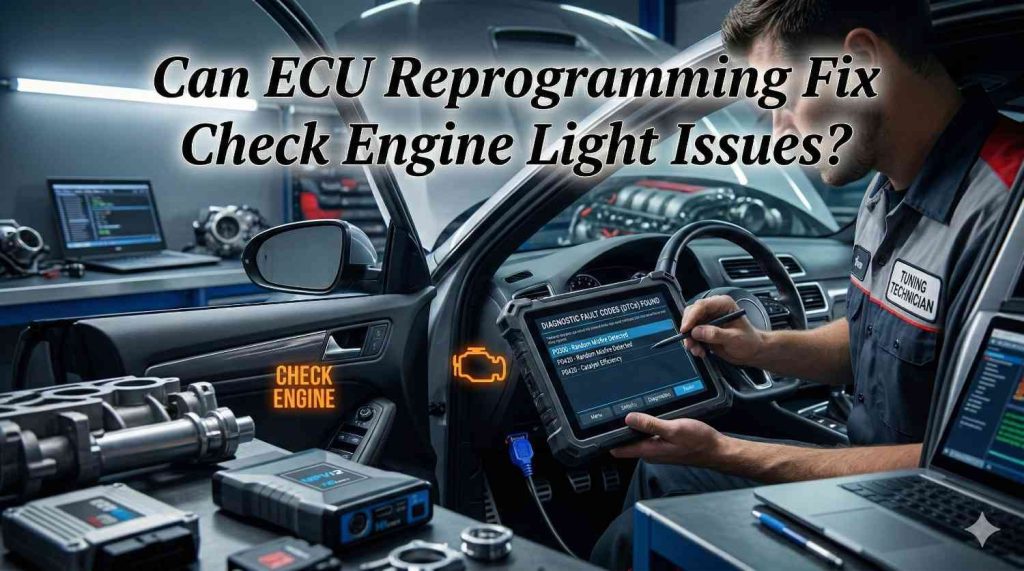 Can ECU Reprogramming Fix Check Engine Light Issues?