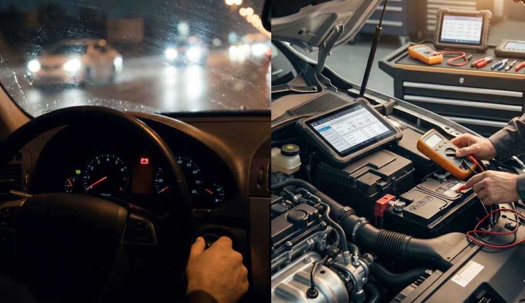 Battery & Charging System Service Sharjah | 24/7 Car Battery Replacement & Alternator Repair in Industrial Area 6.