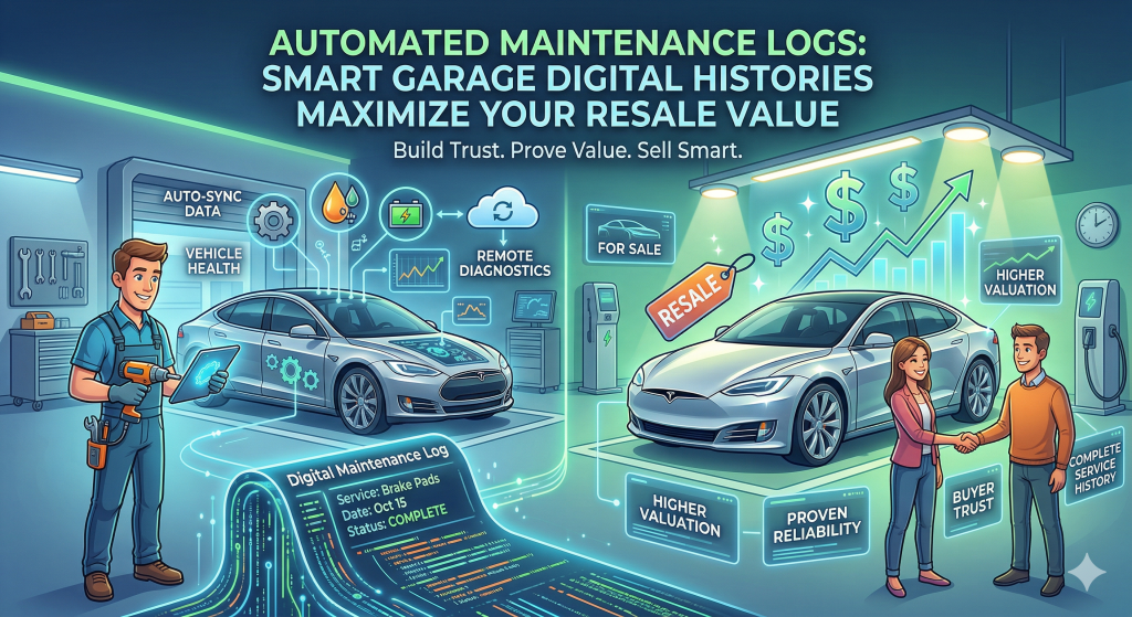 Automated Maintenance Logs: How Smart Garage Digital Histories Maximize Your Resale Value