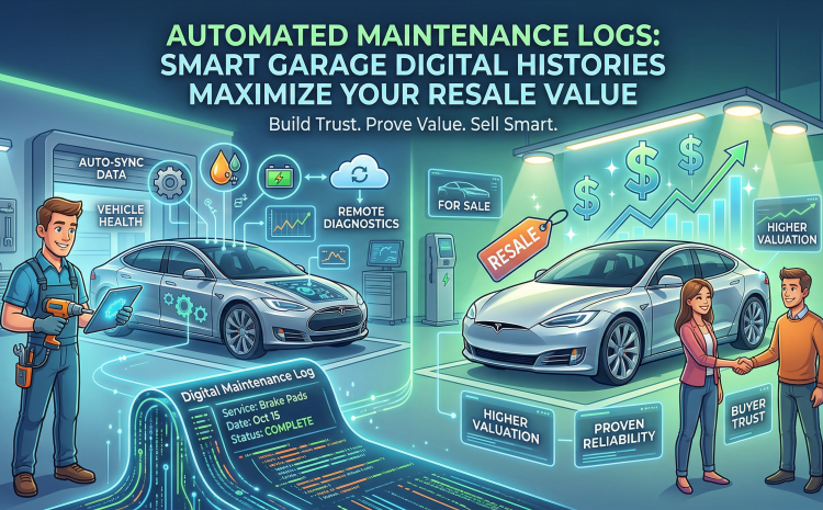  Automated Maintenance Logs: How Smart Garage Digital Histories Maximize Your Resale Value