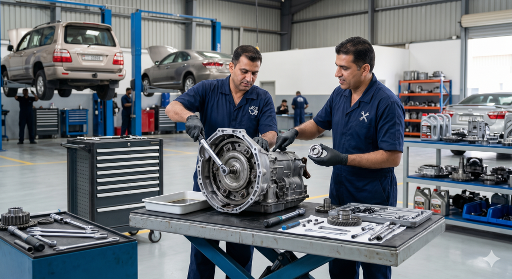 Professional Transmission & Gearbox Repair for Muwaileh & Al Taawun