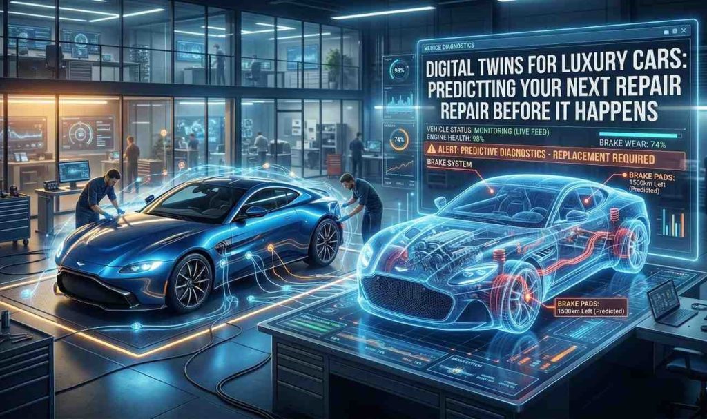 Digital Twins for Luxury Cars: Predicting Your Next Repair Before It Happens