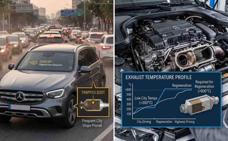  Why Mercedes GLC Diesel Models Have More DPF Issues in UAE City Driving