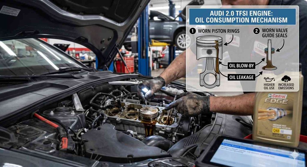 Audi Oil Consumption Problem: What’s Really Happening in Your Engine?
