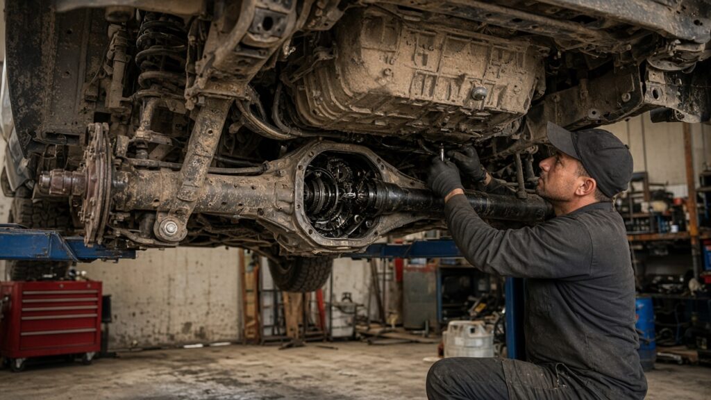 Why Your Car Makes Noise When Turning? Expert Differential Repair Solutions in Sharjah
