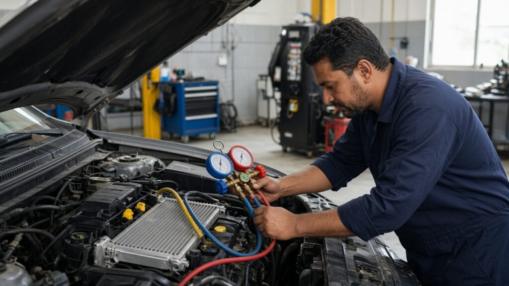 Car AC Repair & Cooling System in Sharjah | Complete Cooling Solutions for Safe UAE Driving
