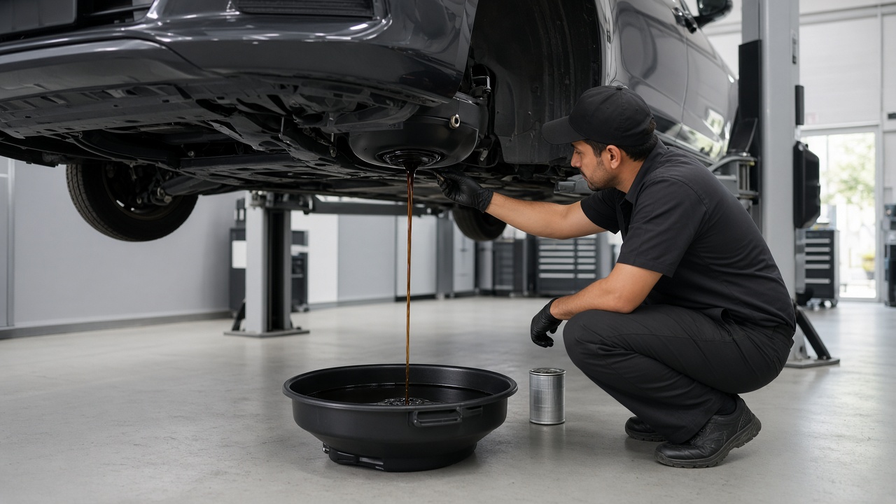 Engine Oil Turning Black Too Fast? Why UAE Driving Conditions Require Frequent Change