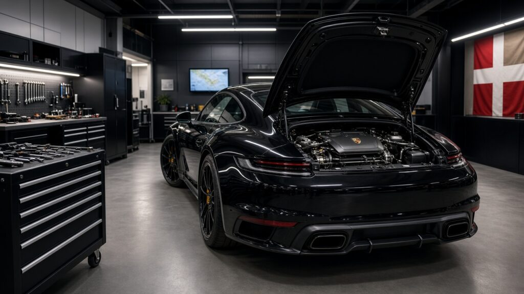 Why Porsche Taycan Owners in Dubai Need Specialist Garages for Repairs