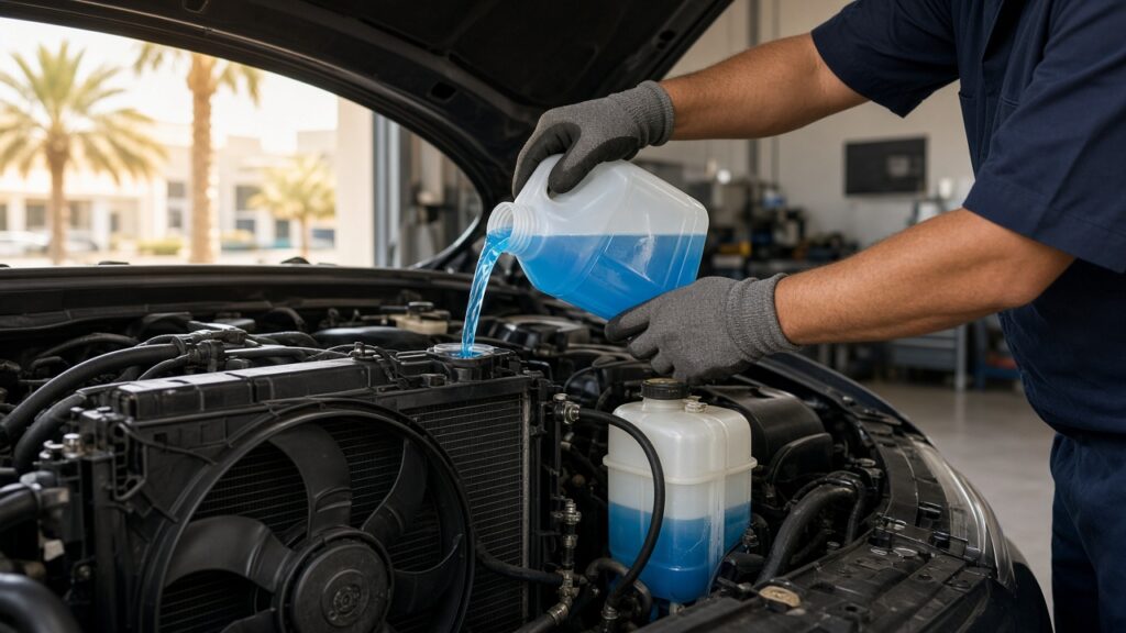 Jaguar XF Cooling System Failure UAE: Thermodynamic Degradation Under Desert Operating Conditions